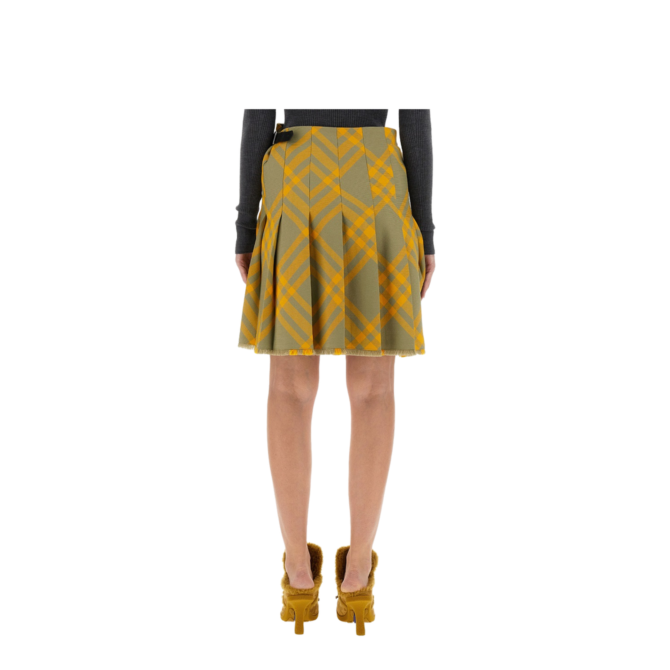 MAYFEYR - Burberry - Embroidered Silk Skirt - 8077203B7363