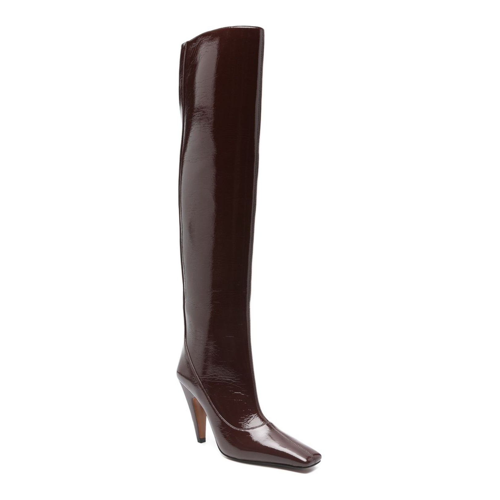 Spur Tall Boots Brown