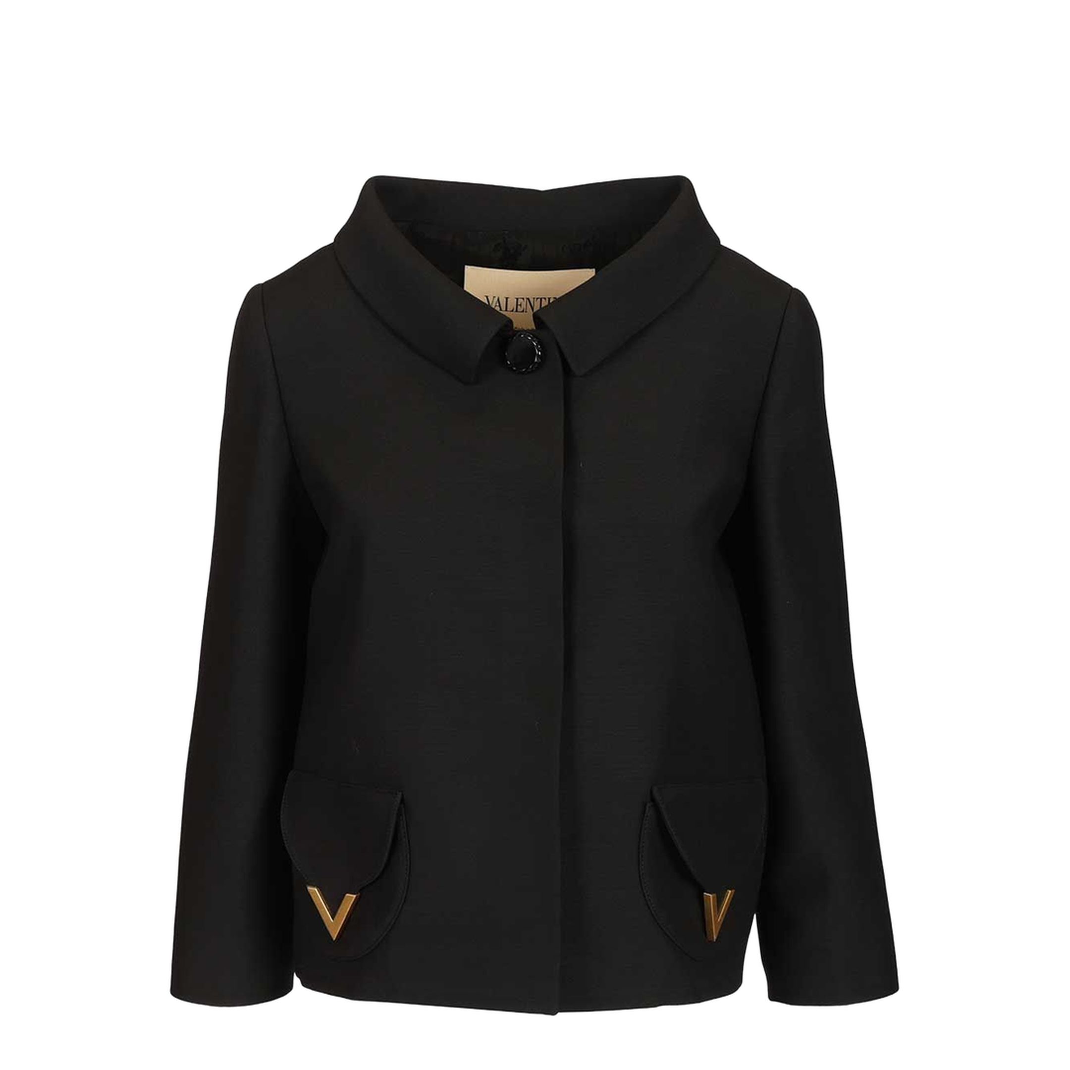 Solid Crepe Couture Jacket