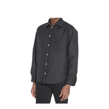 Embroidered Denim Shirt