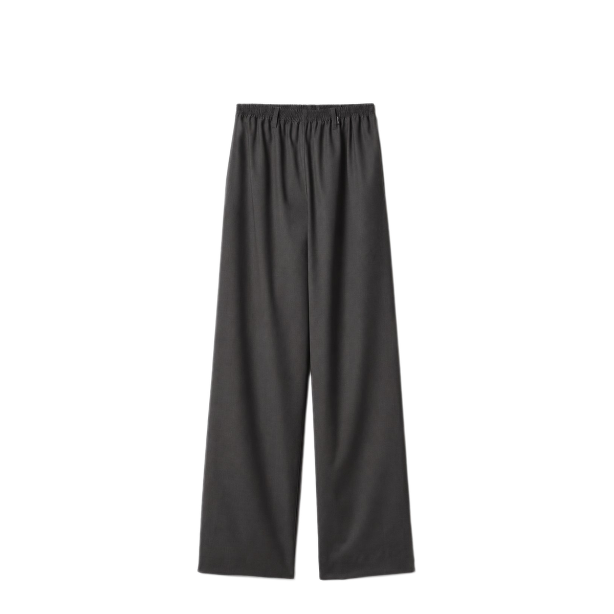 Dark Grey Stretch Wool Pant