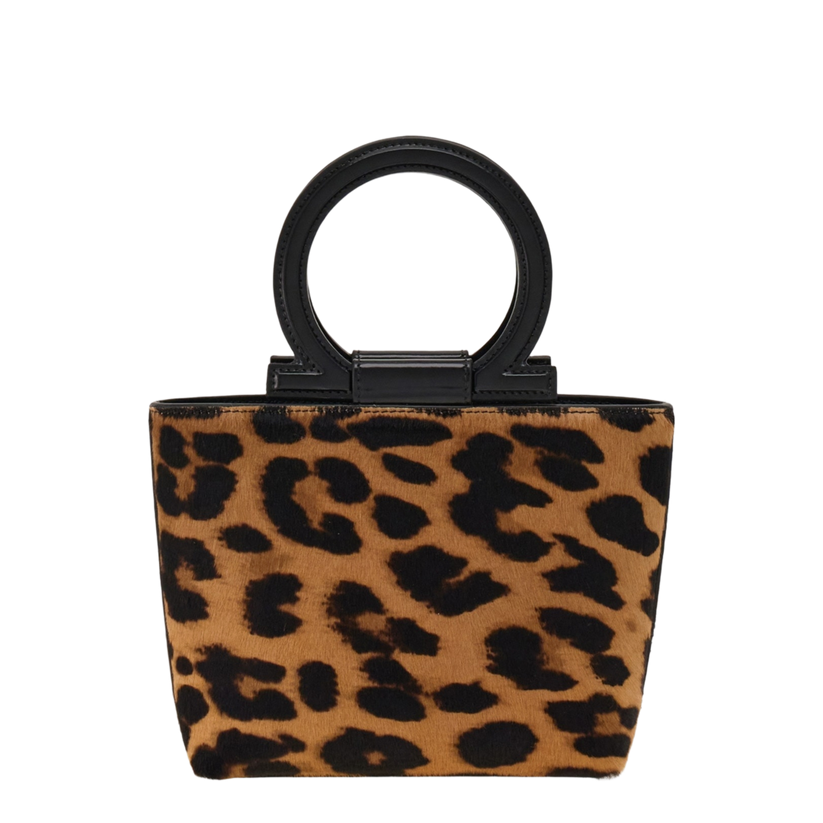 Printed Calf Hair Handbag