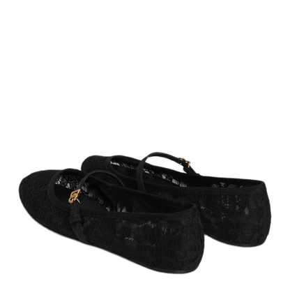 MAYFEYR - Dolce & Gabbana - Taormina Lace Ballet Flats - CB0244A06118B956