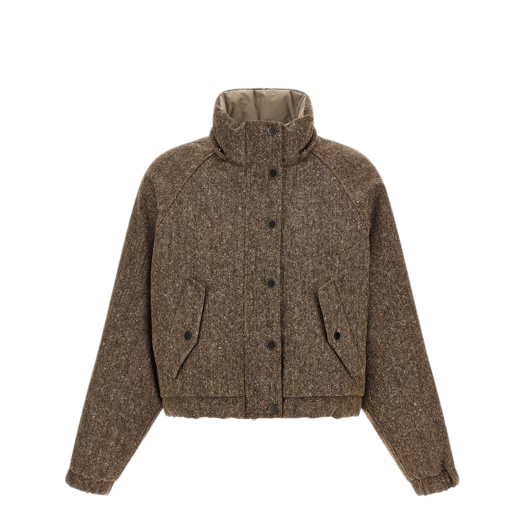 MAYFEYR - Brunello Cucinelli - Donegal Tweed Down Jacket - MD0023657C002
