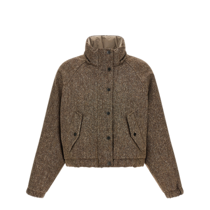 MAYFEYR - Brunello Cucinelli - Donegal Tweed Down Jacket - MD0023657C002