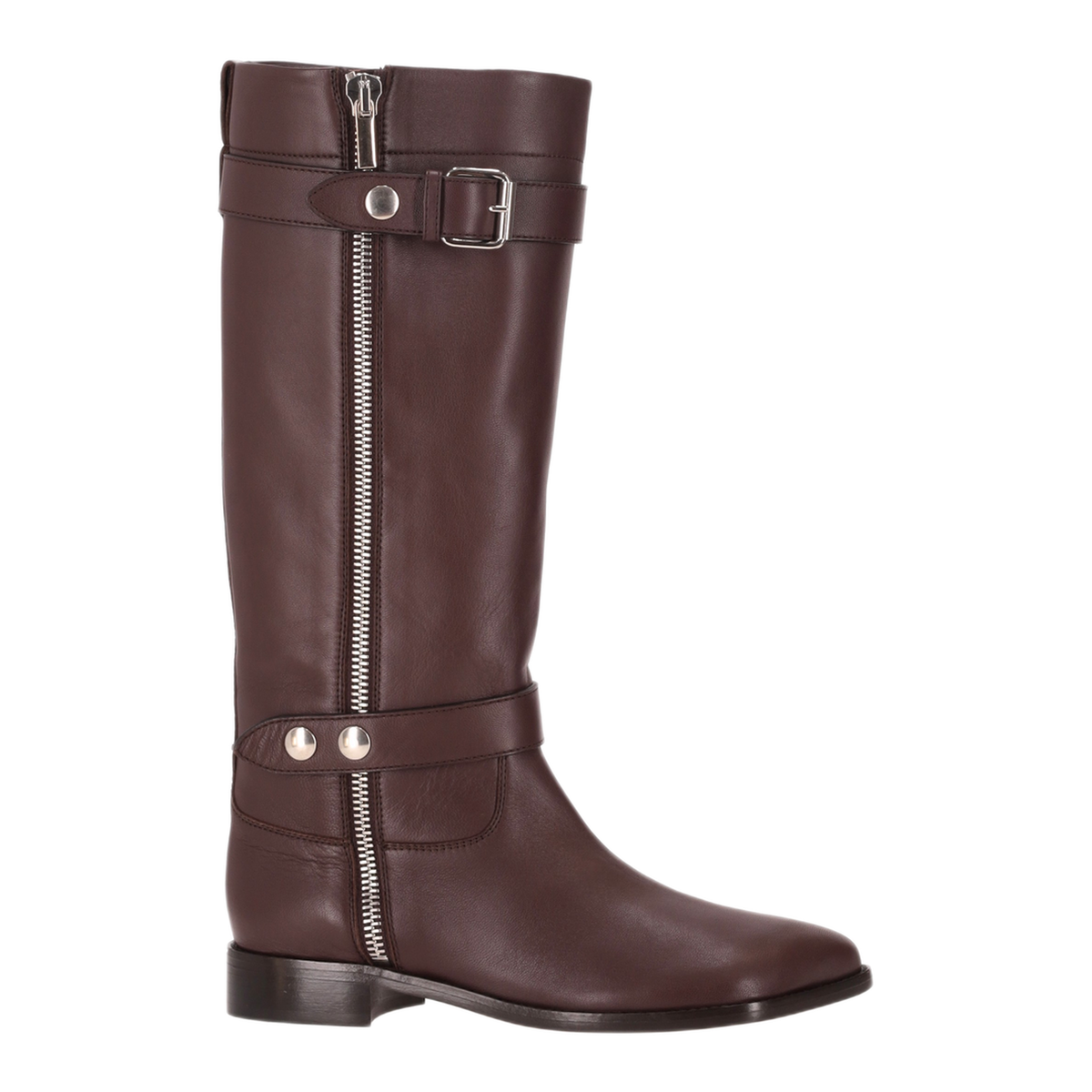 MAYFEYR - NICCOLÒ PASQUALETTI - Obliqua Riding Boots Calfskin - NP08F005LEADB