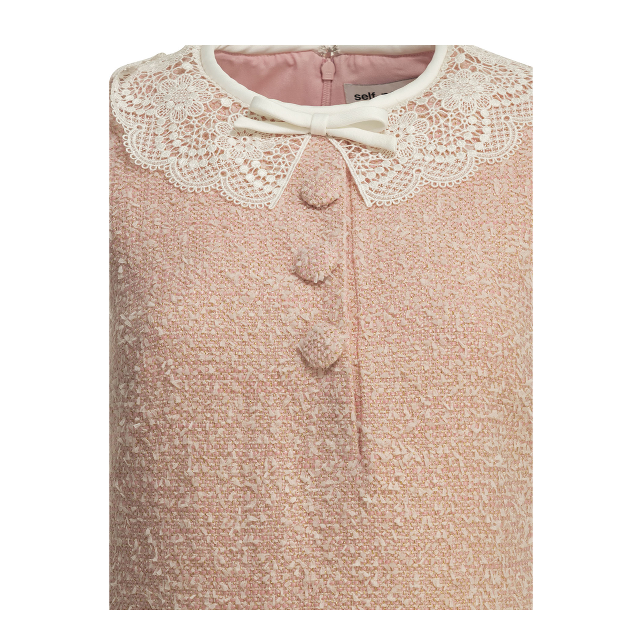 MAYFEYR - Self Portrait - Short Boucle Dress - PF26002SCPPINK