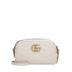 GG Marmont Small Camera Bag, Gold Hardware