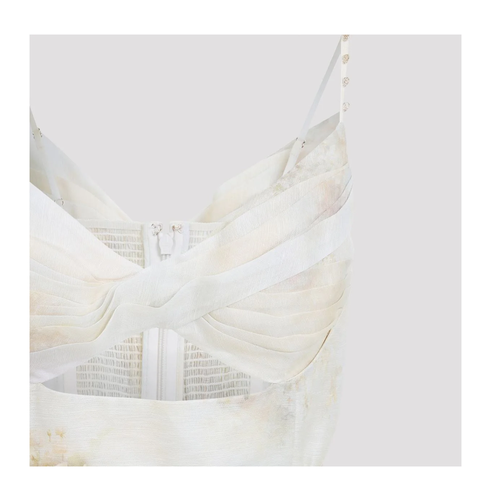 Floral Applique Flared Dress