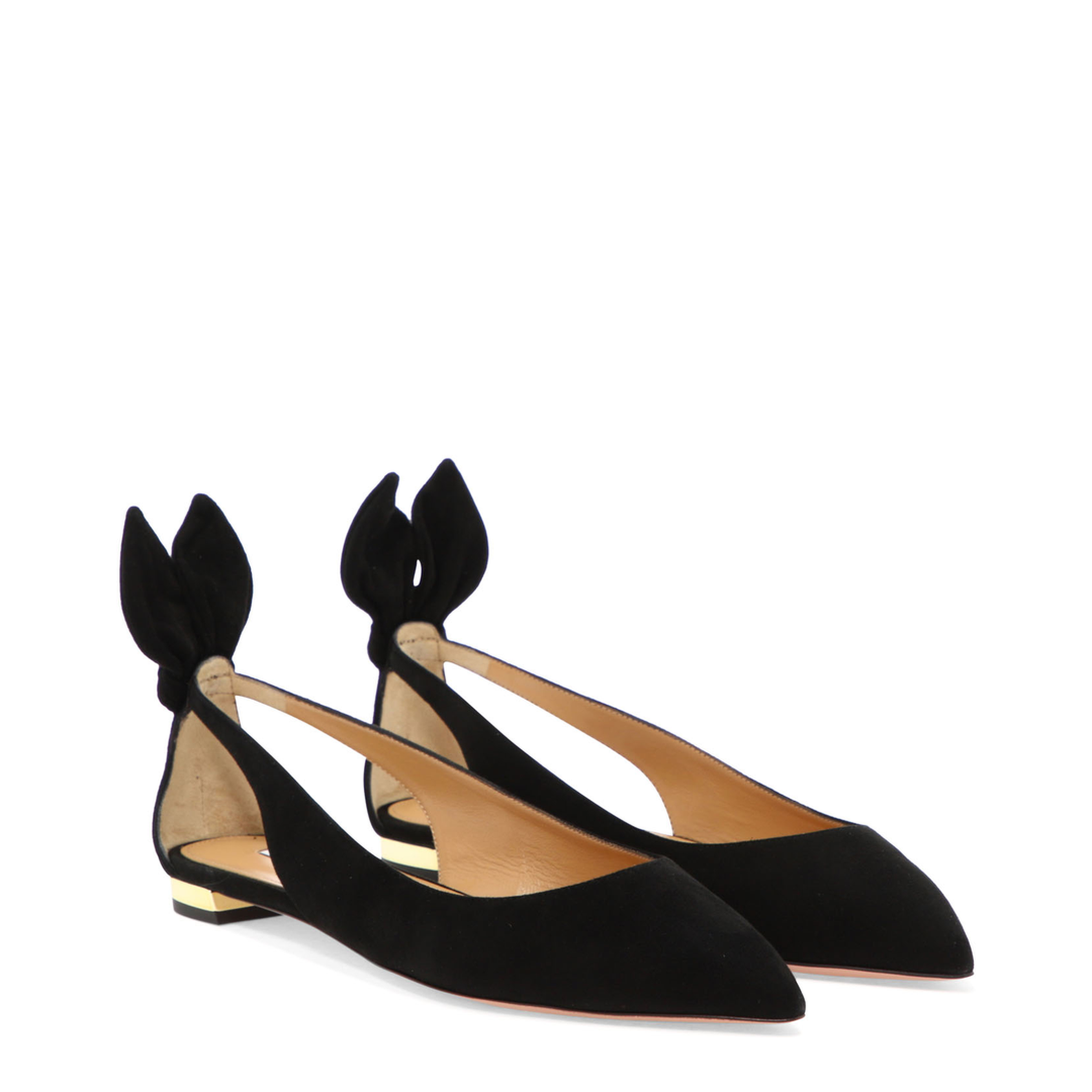 MAYFEYR - Aquazzura - Bow Tie Ballet Flats - DENFLAB0SUE000