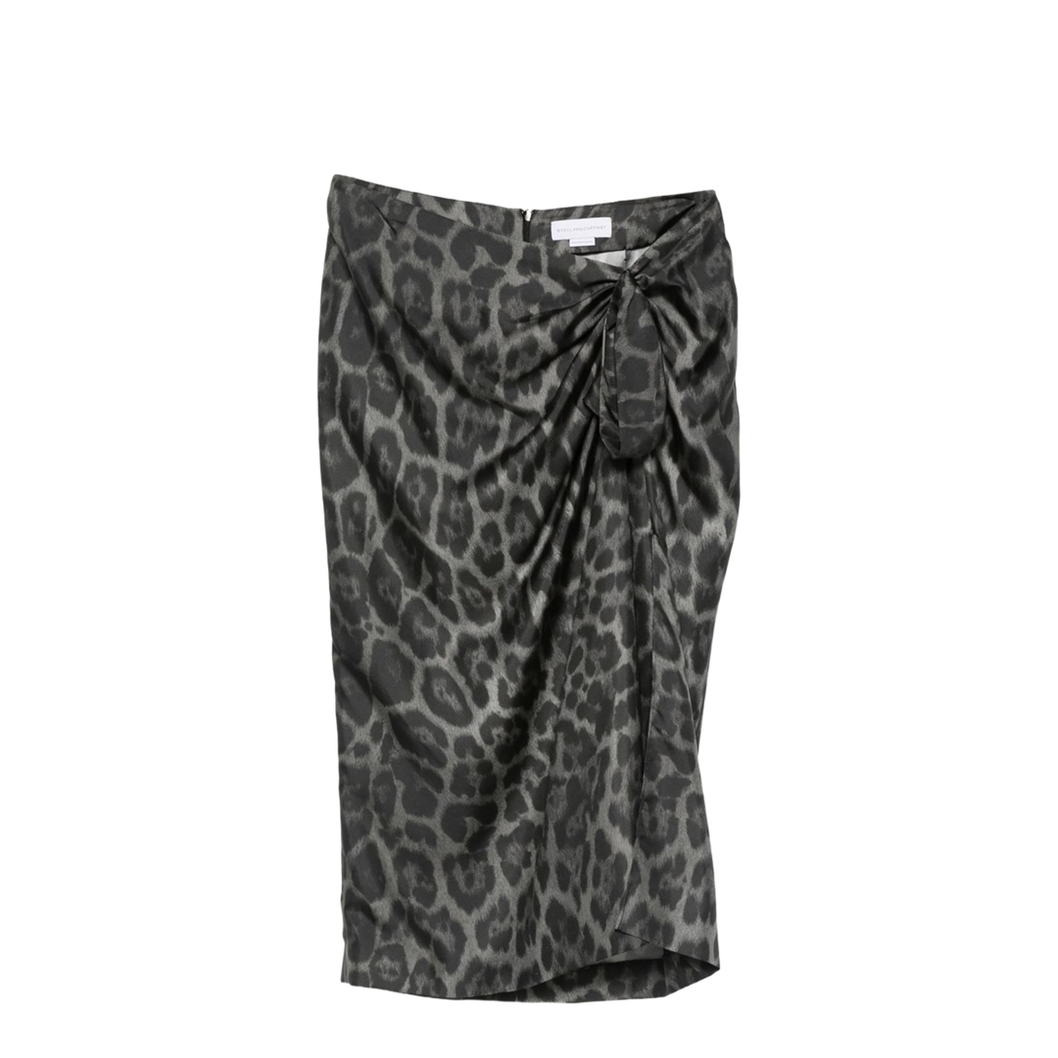Silk Midi Skirt