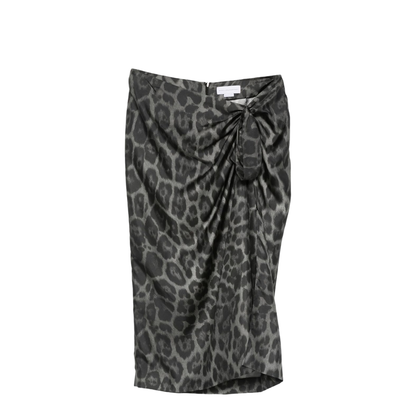 Silk Midi Skirt