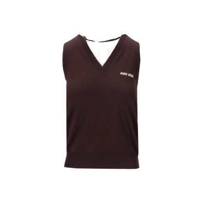 MAYFEYR - Miu Miu - Maglieria Wool F.12 - MMV209SOOO14RHF0324