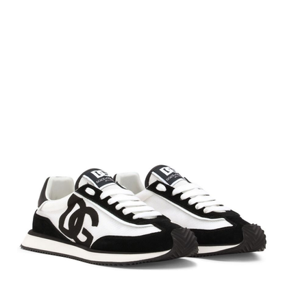 Mixed-material Cushion Sneakers