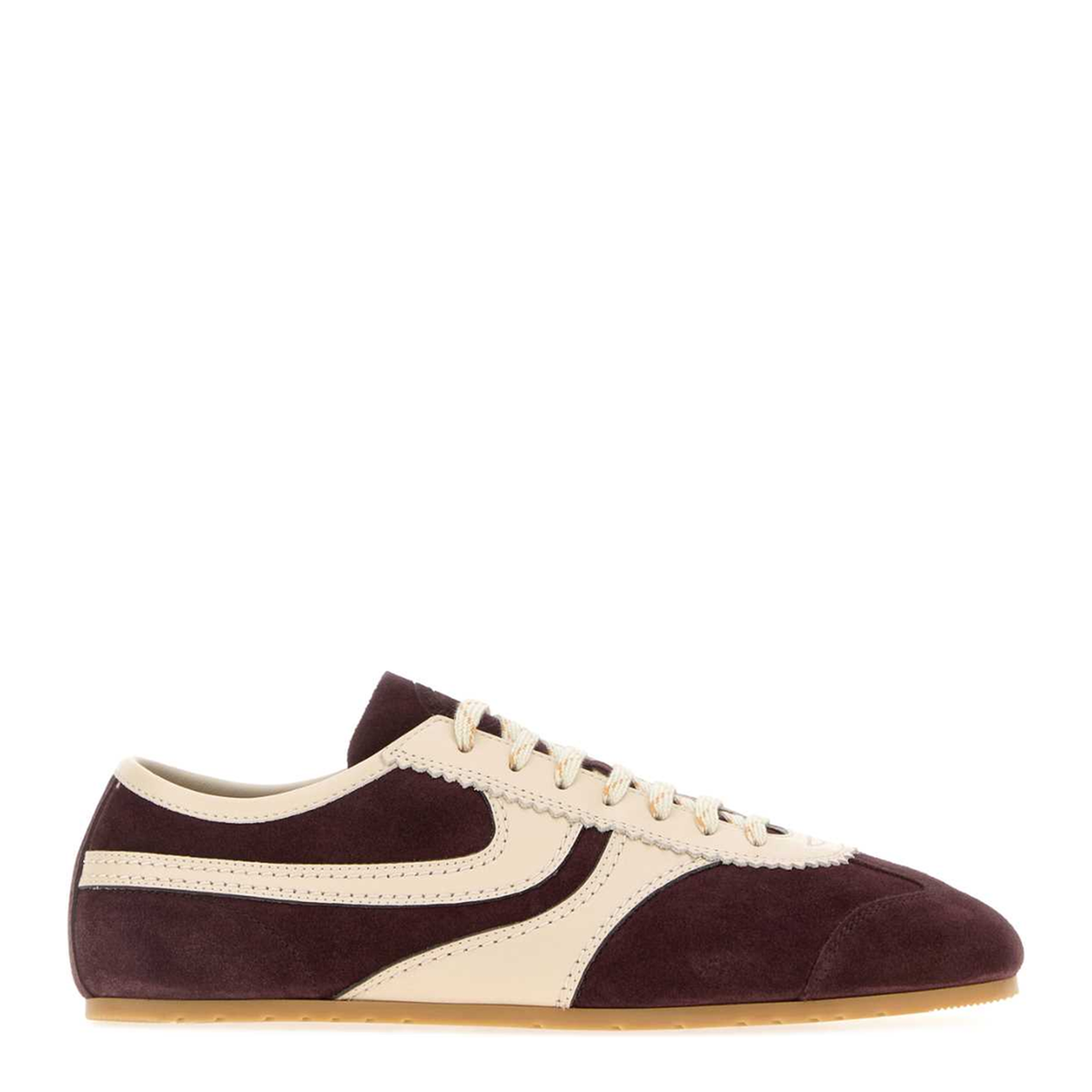 MAYFEYR - Dries Van Noten - Two Tone Suede Leather Sneakers - 2620217000132402