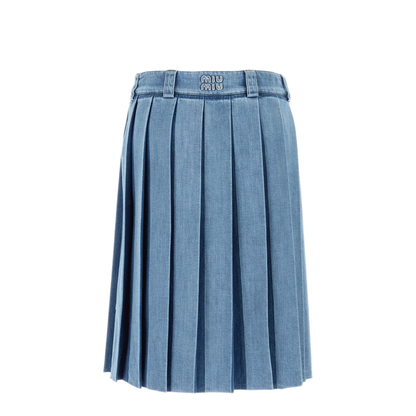 MAYFEYR - Miu Miu - Denim Skirt - GWD279S23117GGF0076