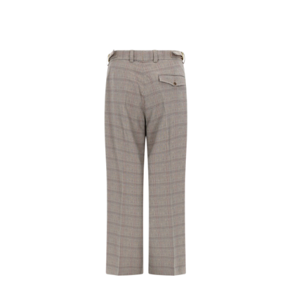 MAYFEYR - DRÔLE DE MONSIEUR - Pants Large Carreaux - BP203CO251DARKBEIGE