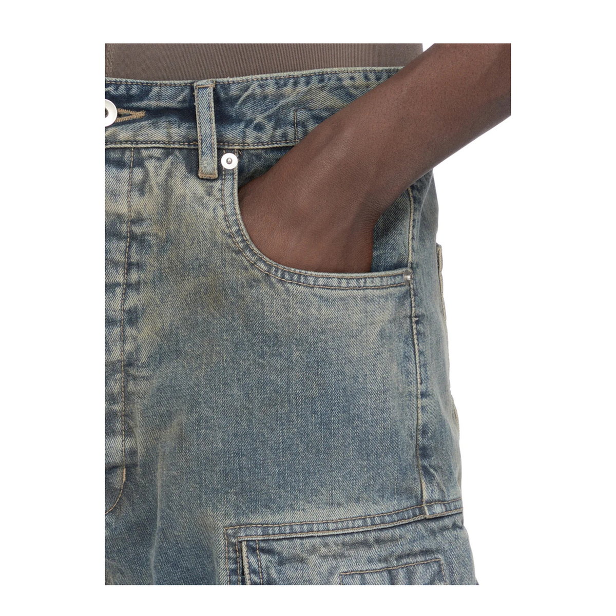 MAYFEYR - Rick Owens - Cargo Jeans - DU02F6361DMI56
