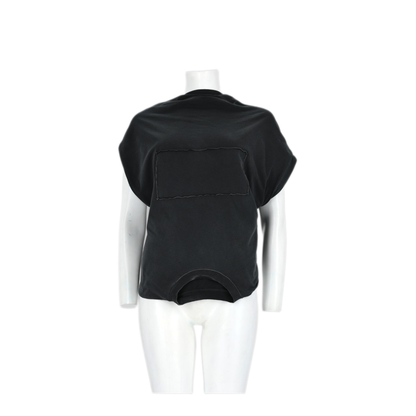 Asymmetric Draped Jersey Top