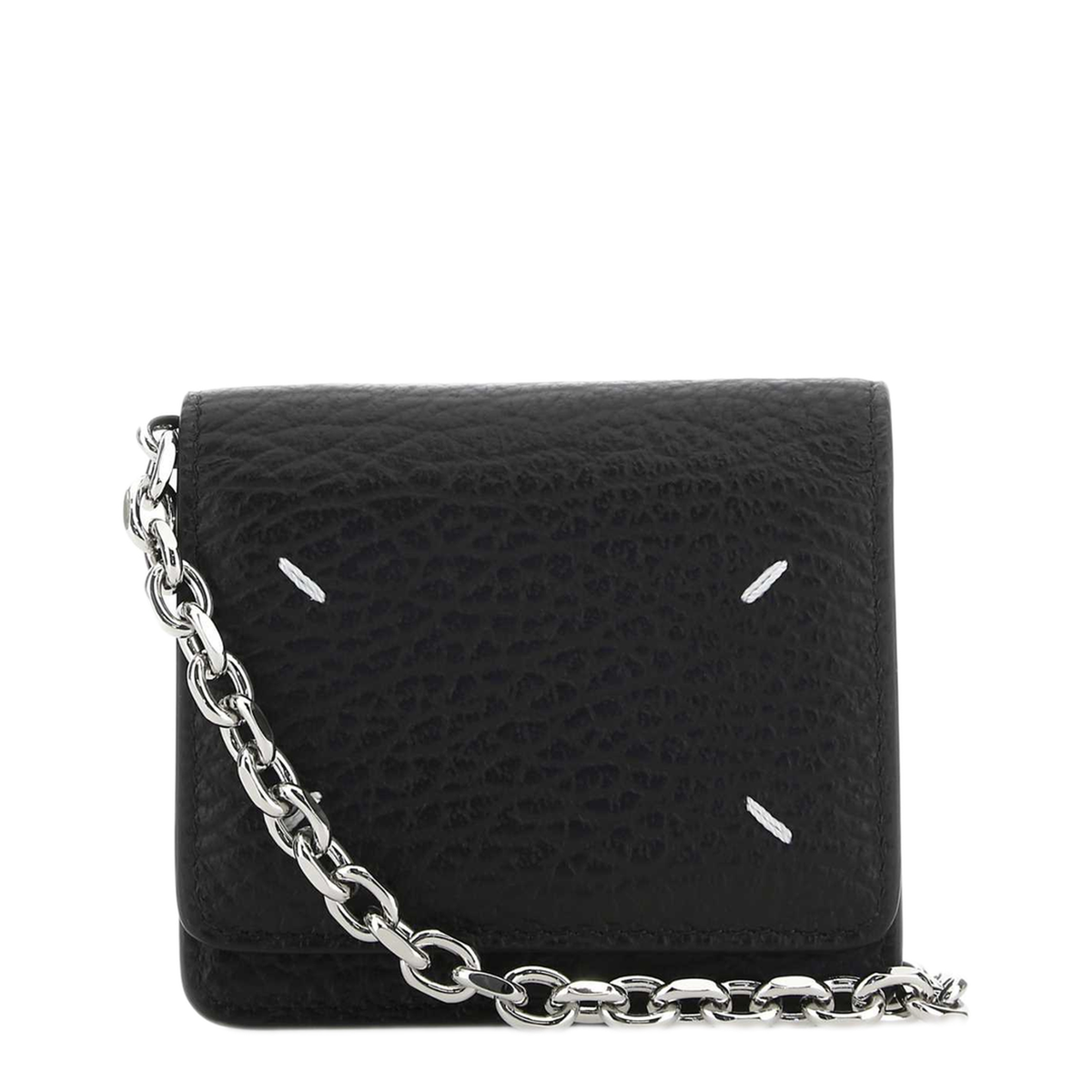 Black Calf Leather Wallet