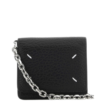 Black Calf Leather Wallet