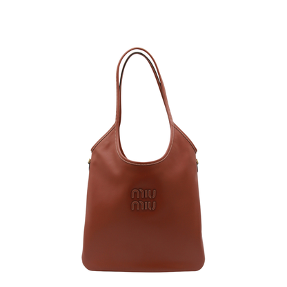 Ivy Shoulder Bag in Smooth Leather