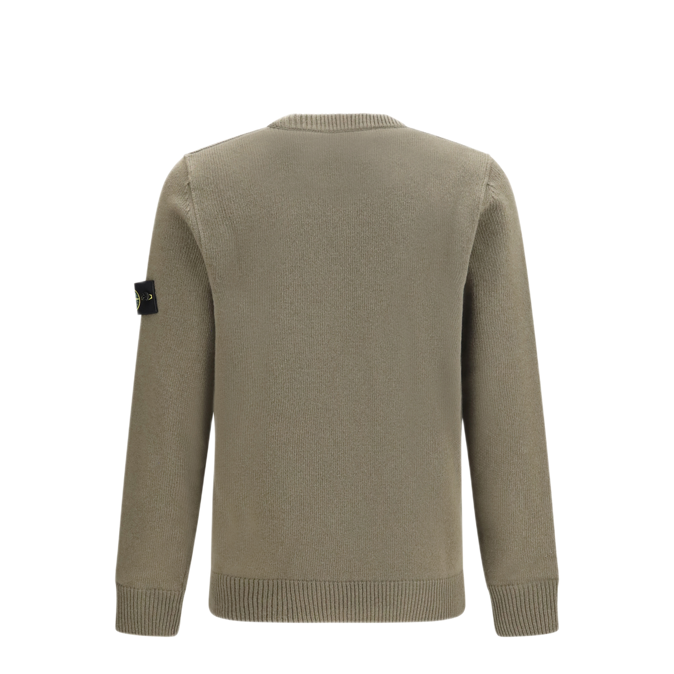MAYFEYR - Stone Island - Crewneck Sweater With Logo Patch On Sleeve - L2S155100072S00A3V005G