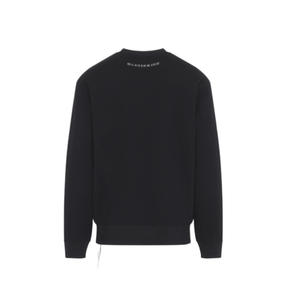 MAYFEYR - MASTERMIND JAPAN - Black Swarovski Crystals Sweatshirt - MJ26EE2SW064010BLACK