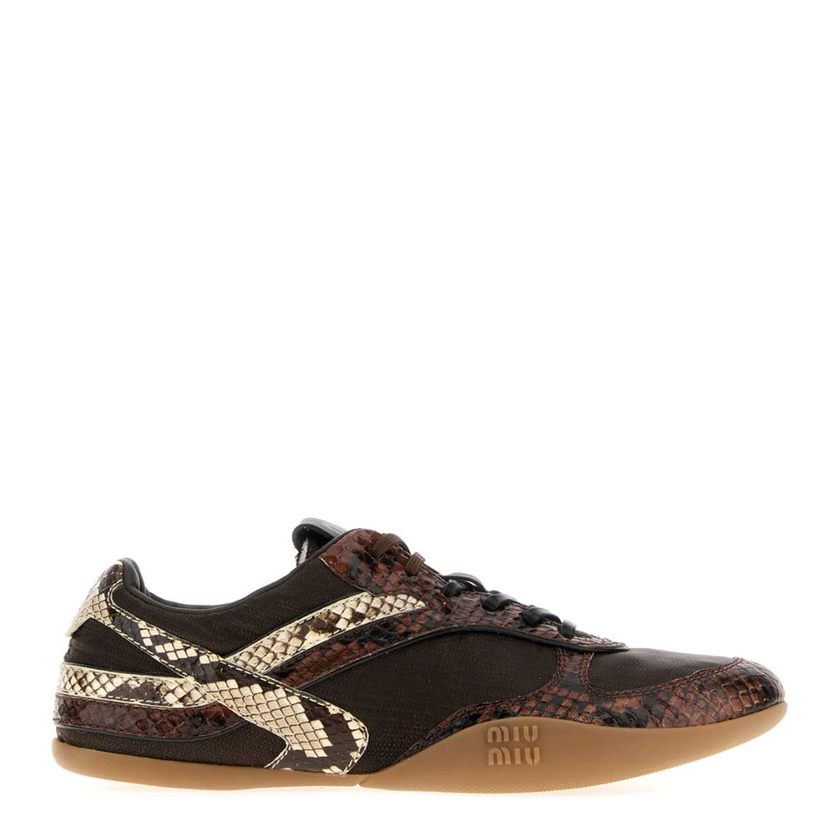 MAYFEYR - Miu Miu - Exotic Leather Sneakers - 5E428EFB0053ZL4F0Q70