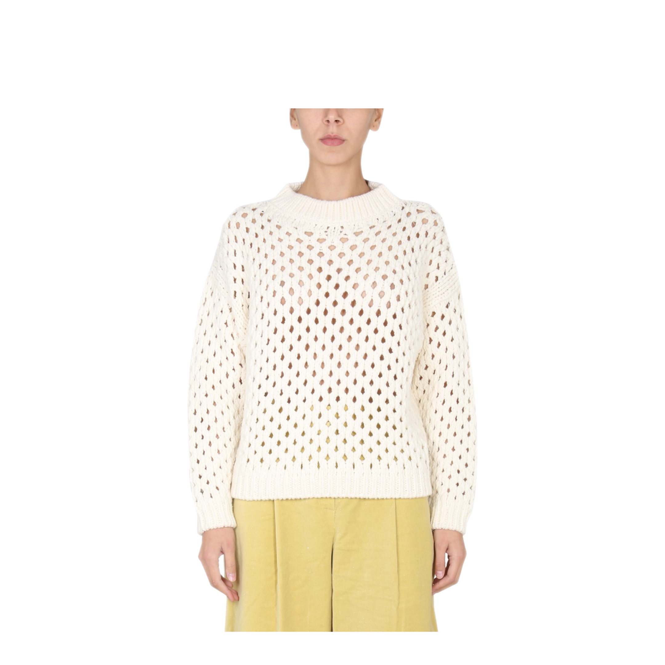 MAYFEYR - Alysi - Knitted Shirt - 252455A2019CREAM