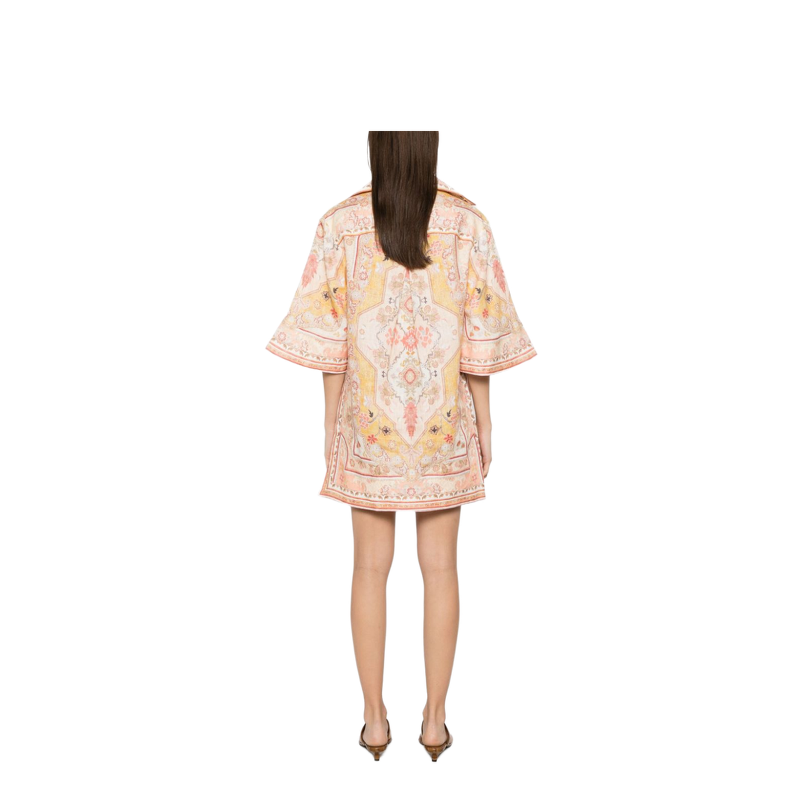 Printed Linen Tunic