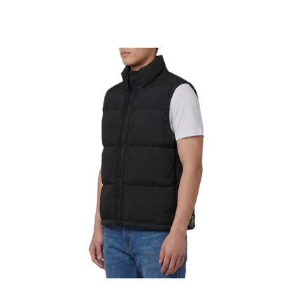 MAYFEYR - Stone Island - Black Quilted Nylon Vest - L2S15G100004S0483V0029