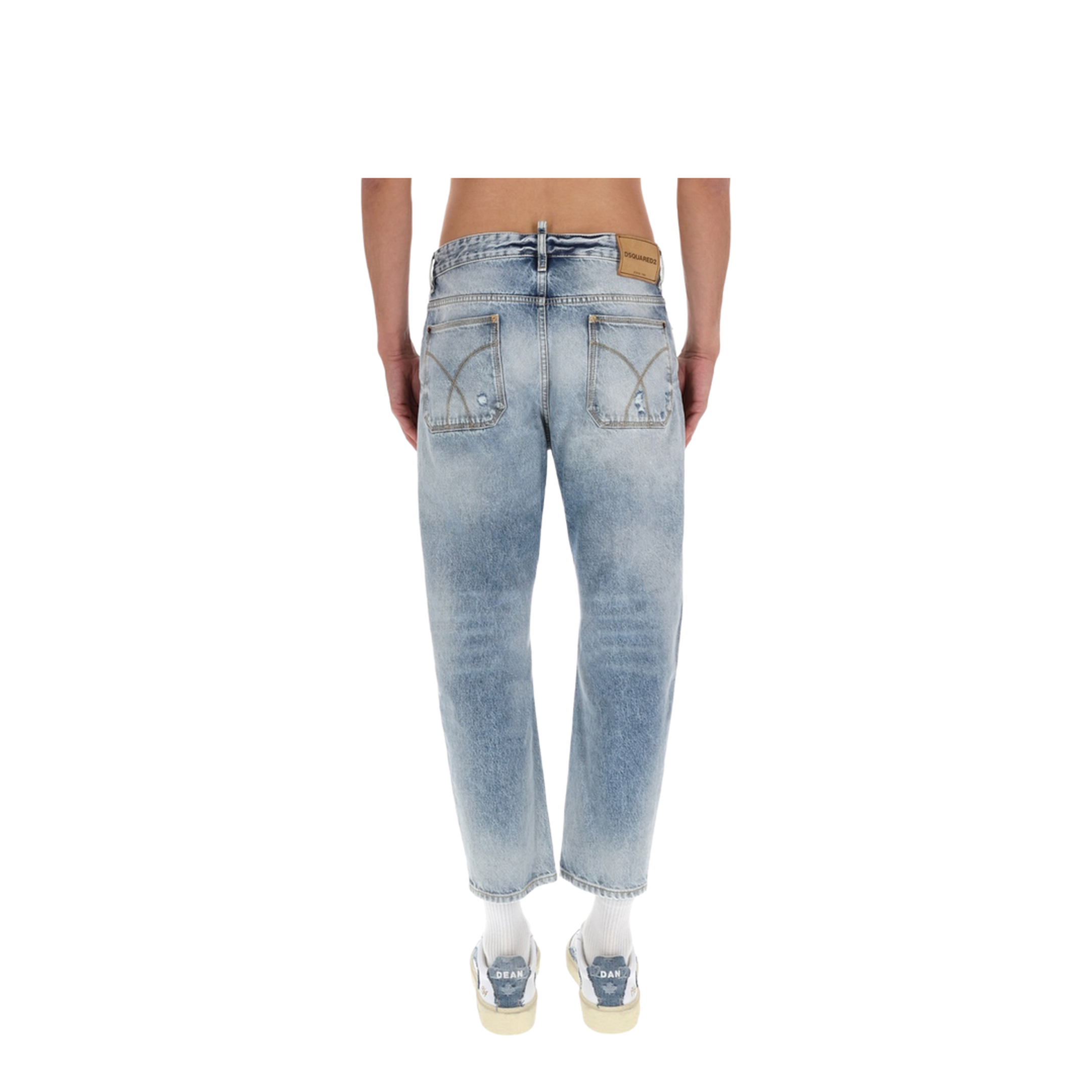 MAYFEYR - Dsquared2 - Cotton Denim Jeans - S74LB1875S30839470