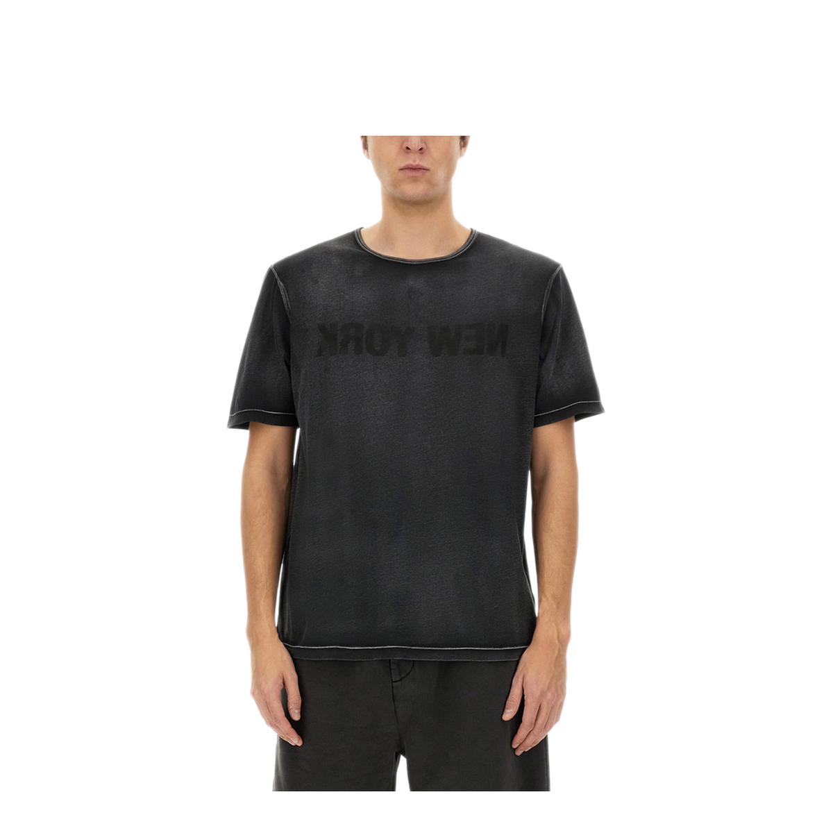 MAYFEYR - HELMUT LANG - Garment Dyed New York T Shirt - O10HM508001