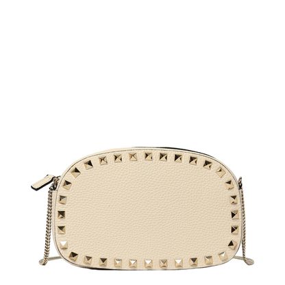 Rockstud Mini Leather Crossbody Bag