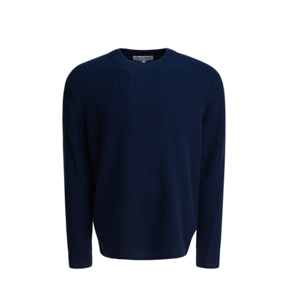 MAYFEYR - Alex Mill - Jordan Cashmere Sweater - 247MW2632599HEATHERNAVY