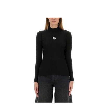 Jersey with Embroidery Boke Flower 2.0