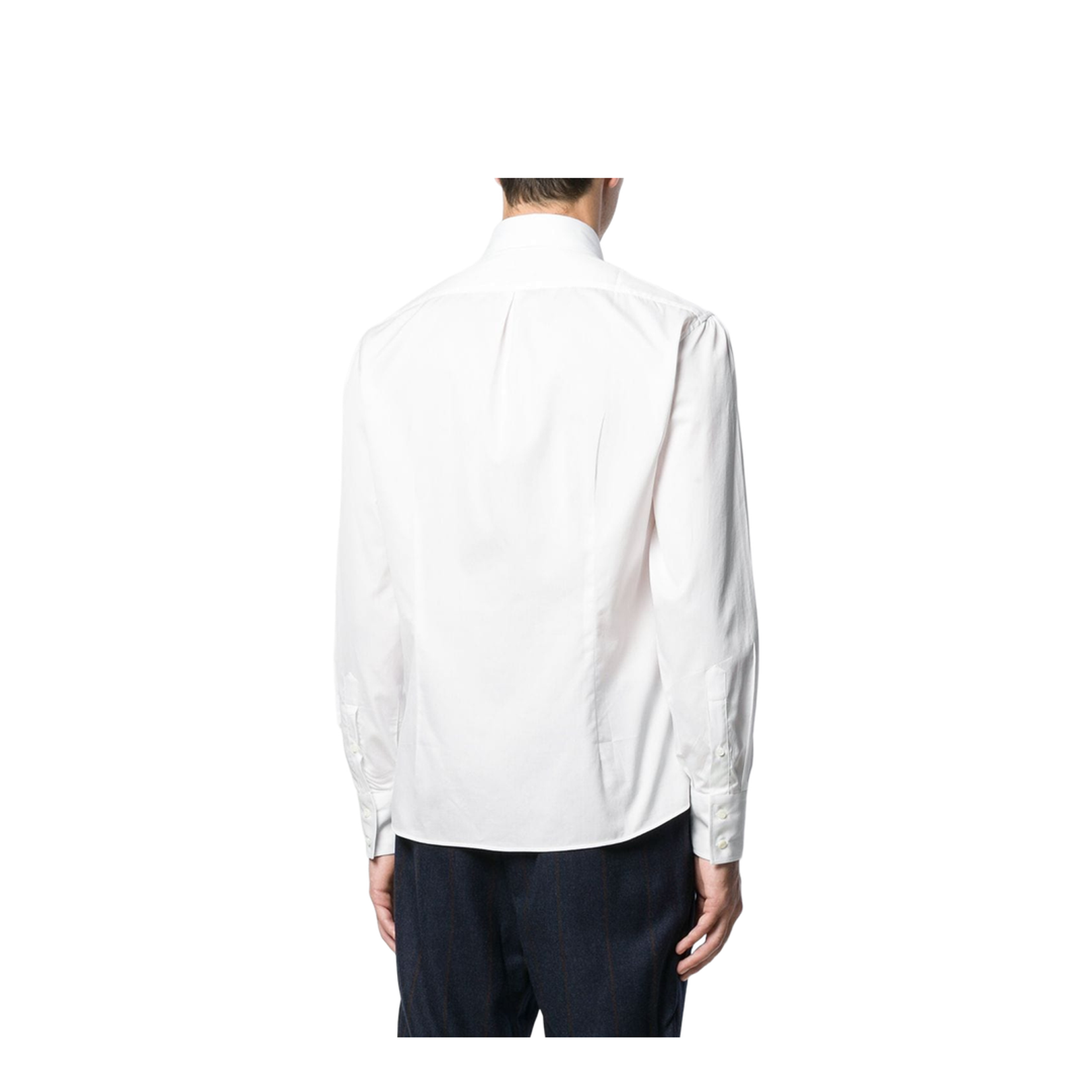 White Cotton Button Down Shirt