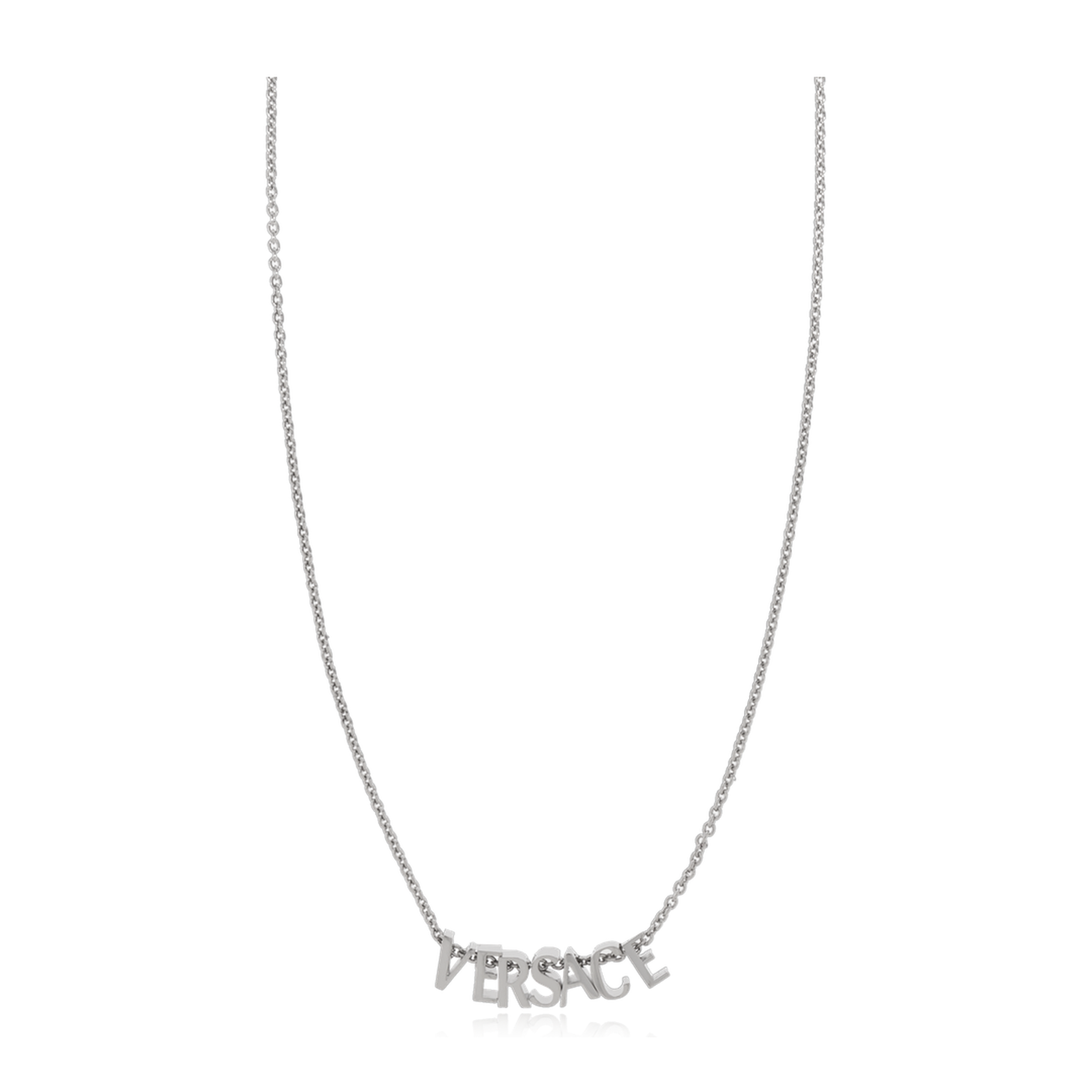 Necklace with logo