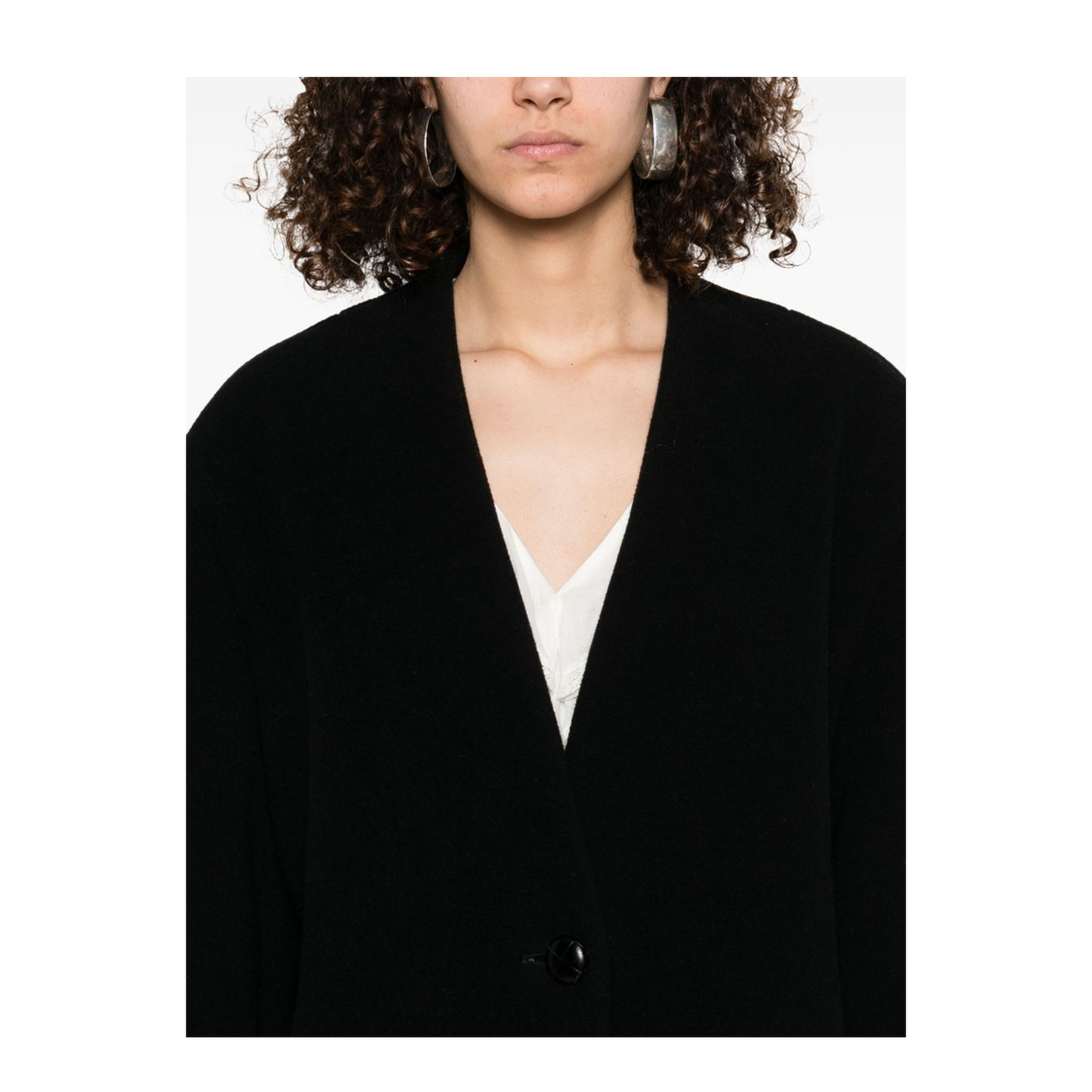 Florane Coat Black