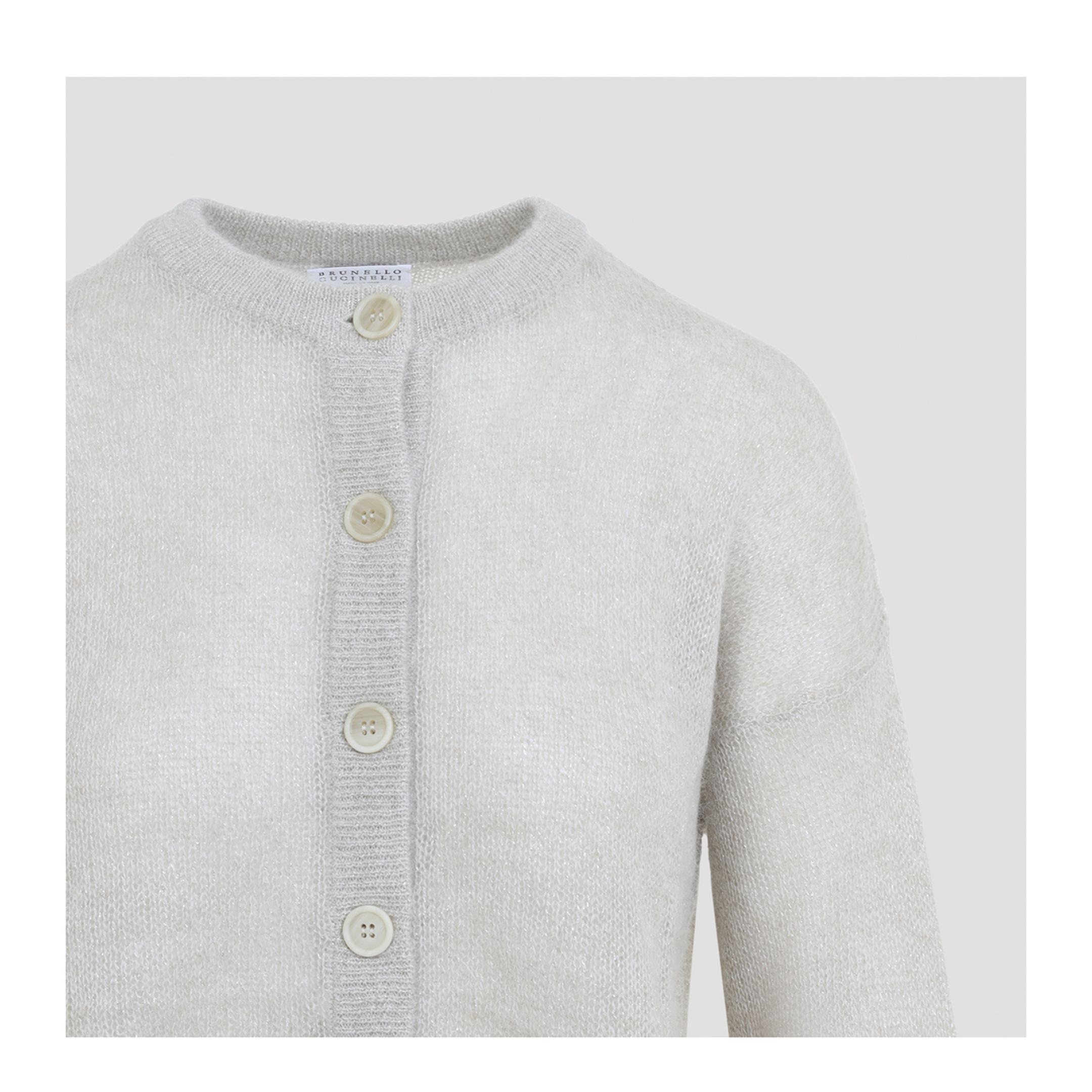 MAYFEYR - Brunello Cucinelli - Shimmer Knit Cardigan - MBG775506P
