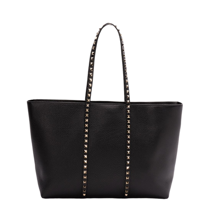 Garavani Rockstud Leather Medium Tote