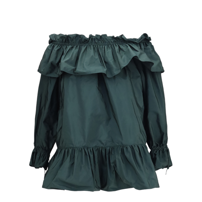 MAYFEYR - Saint Laurent - Ruffled Nylon Poplin Dress - 871287Y1I02