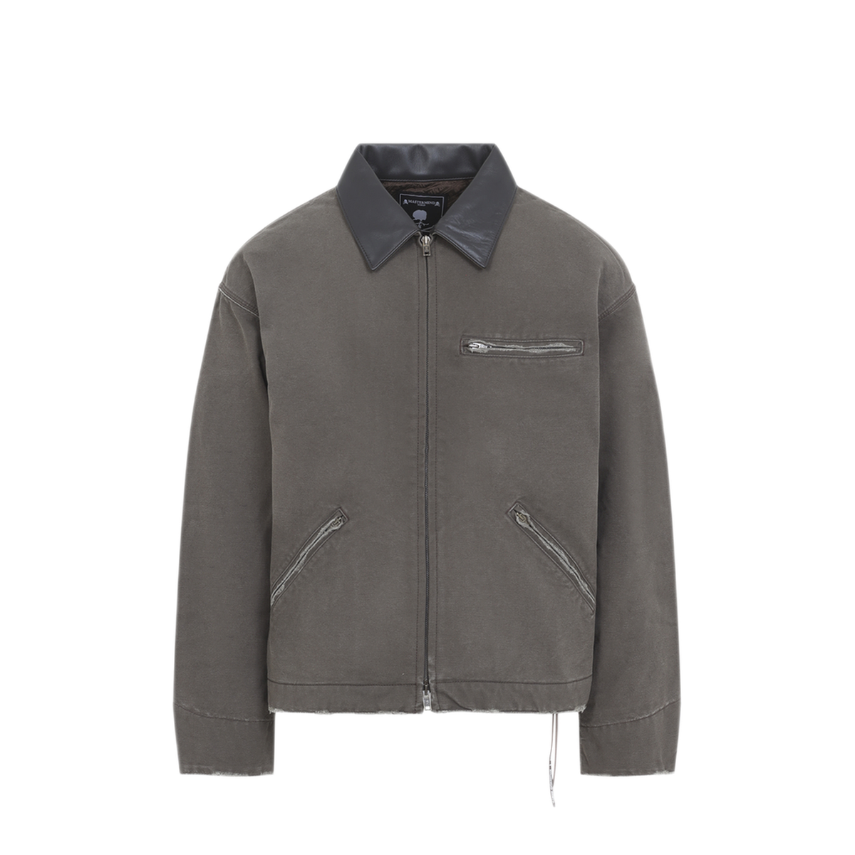 MAYFEYR - MASTERMIND WORLD - Stone Washed Work Jacket - MW26SE2BL002002DARK