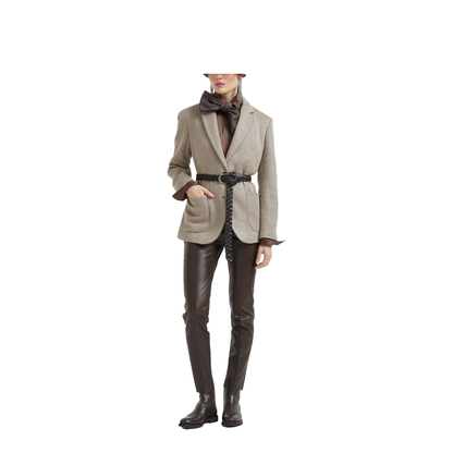 Cotton Single-Breasted Jacket