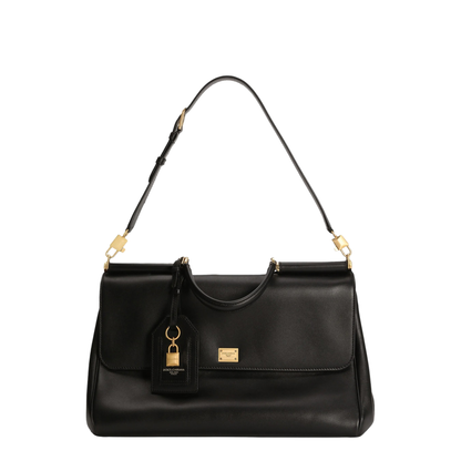 Maxi My Sicily Handbag in Plongé Calfskin