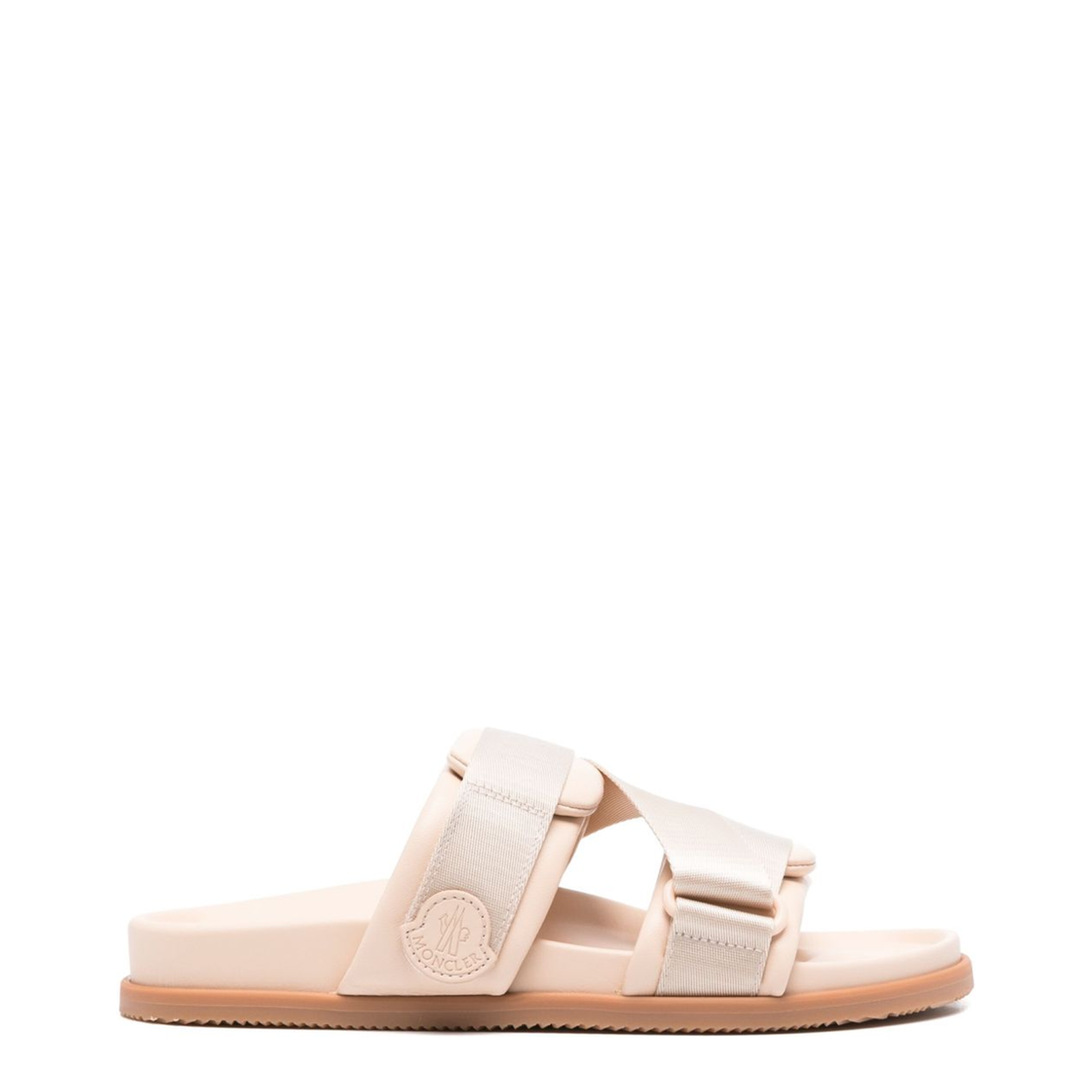 Pink Summer Nappa Leather Sliders