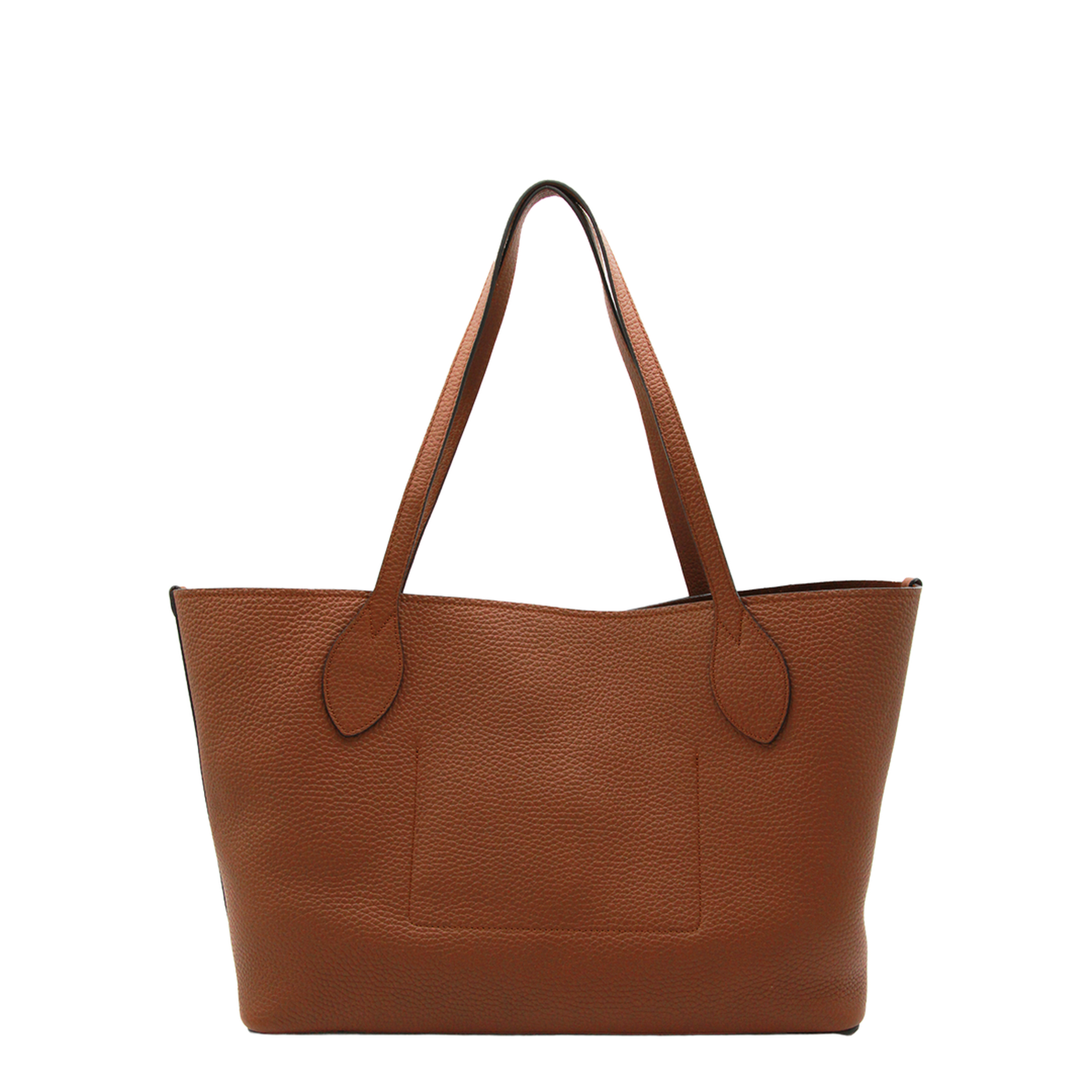 Tree Tote Heavy Grain Leather Tote - Bright Oak