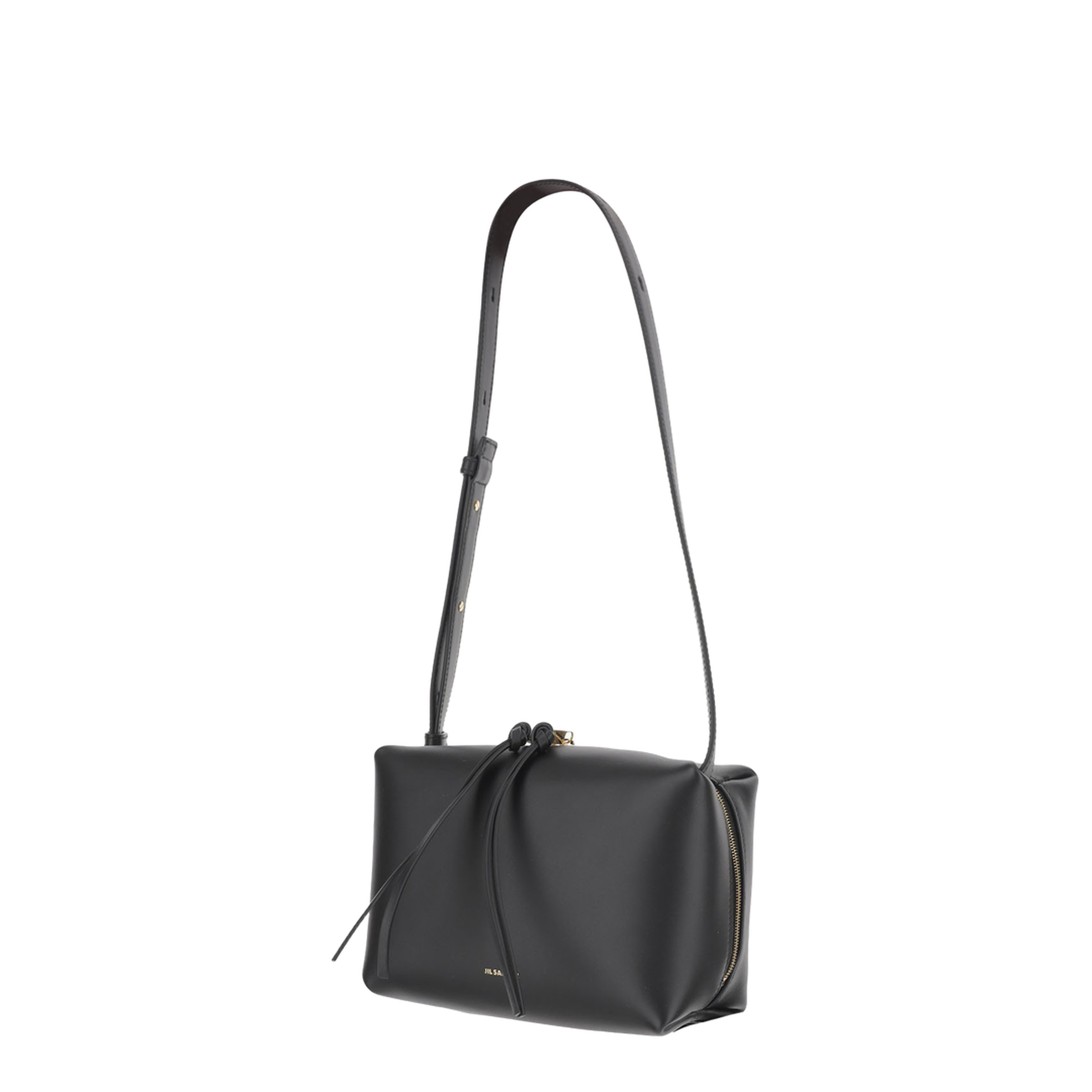 Black Logo Crossbody Bag