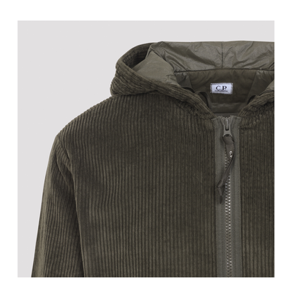 MAYFEYR - C.P. Company - Corduroy Full Zip Sweatshirt - 21CMSS221A110472G683